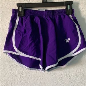 Varsity purple shorts